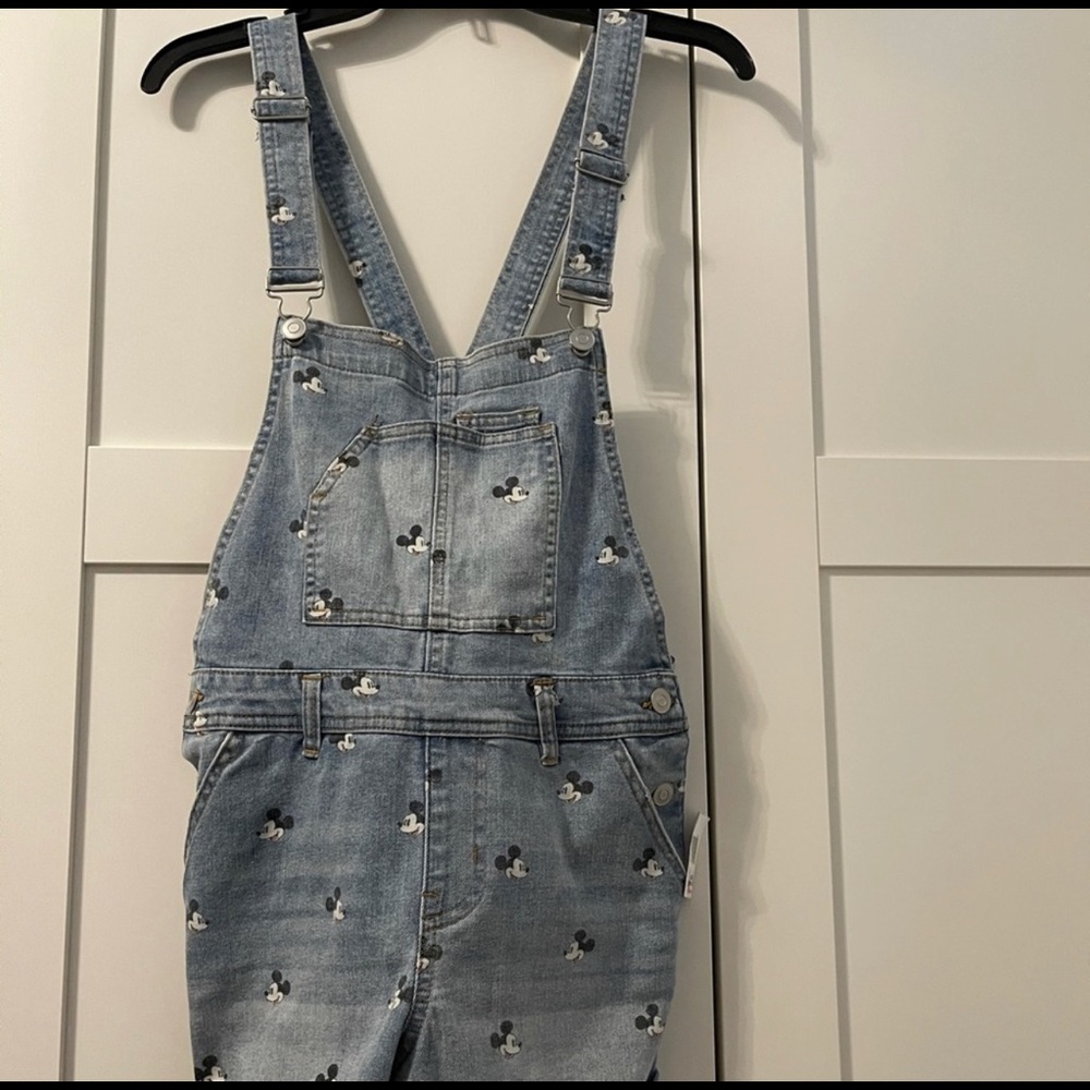 Disney Mickey Mouse Overall Shorts